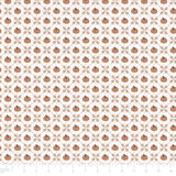 Pumpkins and Paws Collection-Pumpkin Trellis-White-100% Cotton-66250206-01