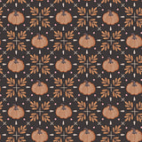 Pumpkins and Paws Collection-Pumpkin Trellis-Charcoal-100% Cotton-66250206-02