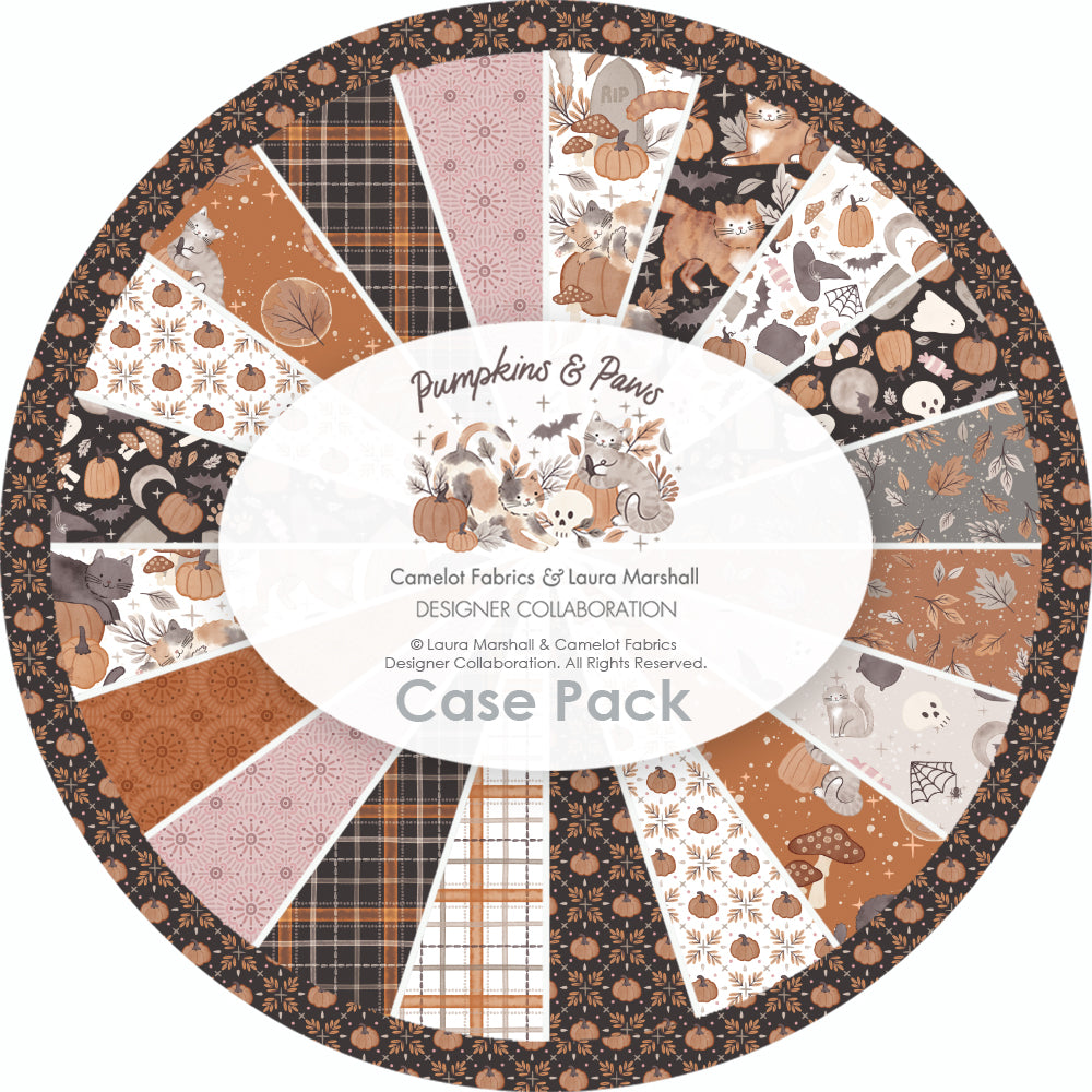 Pumpkins and Paws Collection Case Pack (140 Yards)-Multi-100% Cotton-66250208CASE