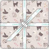 Pumpkins and Paws Collection 10" Squares (42 pieces)-Multi-100% Cotton-66250208SQU