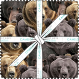 Black Bear Cottages Collection 10" Squares (42 pieces)-66250304SQU