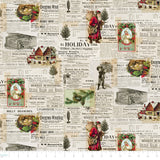 Collection Joie dans le Monde-Coupures de Journaux des Fêtes-Crème-66250501-01