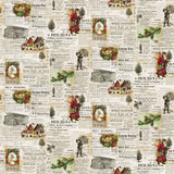 Collection Joie dans le Monde-Coupures de Journaux des Fêtes-Crème-66250501-01