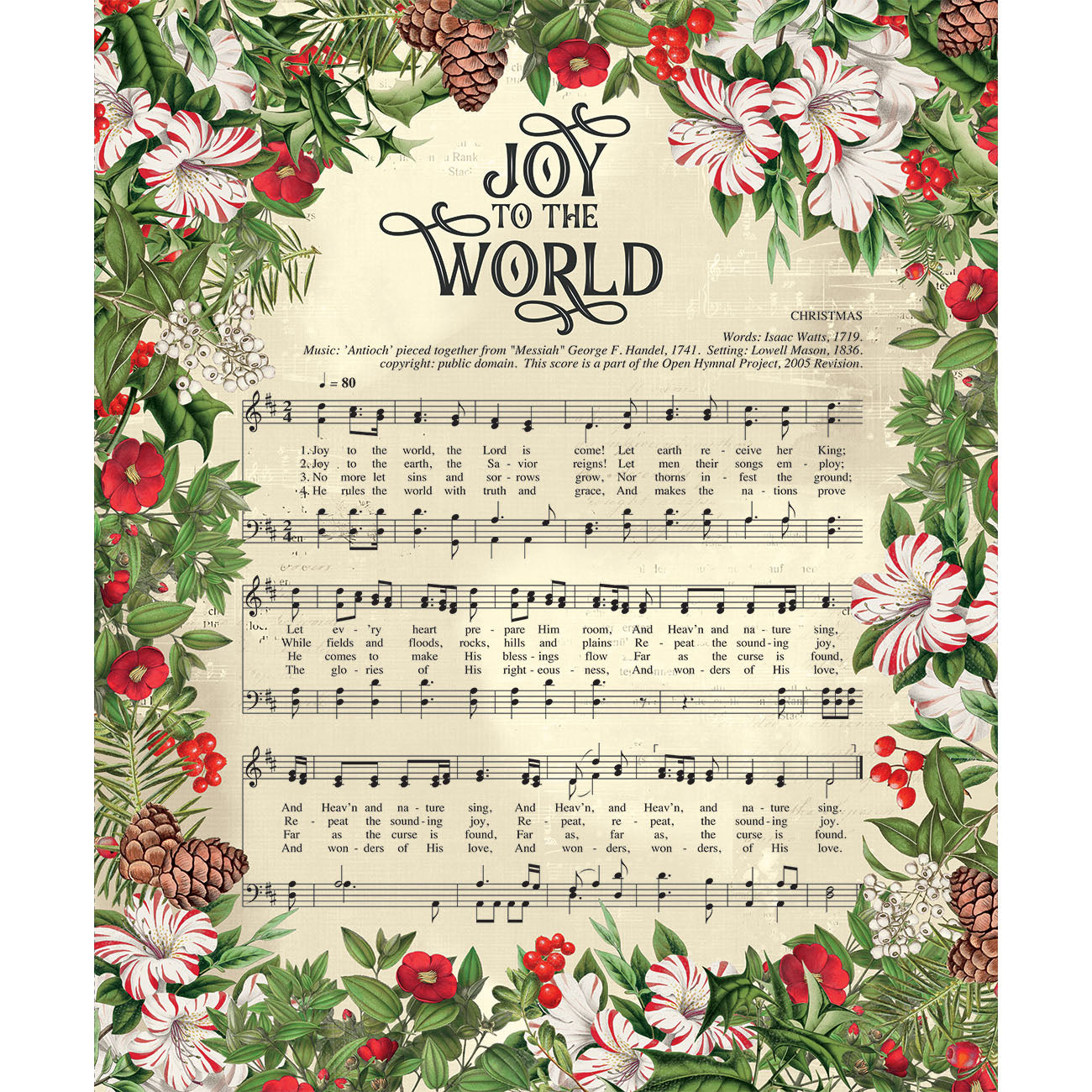 Joy to the World Collection-Joy to the World Panel-66250505P-01