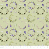 Blessings in Bloom Collection-Wreath Crowns-Quilting Cotton-Sage- 66250604-01