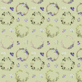 Blessings in Bloom Collection-Wreath Crowns-Quilting Cotton-Sage- 66250604-01