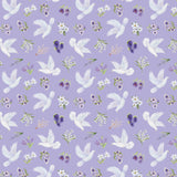 Blessings in Bloom Collection-Doves-Quilting Cotton- Light Purple -66250605-01