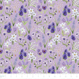 Blessings in Bloom Collection-Flower Field-Quilting Cotton- Light Purple -66250606-01