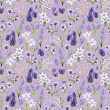 Blessings in Bloom Collection-Flower Field-Quilting Cotton- Light Purple -66250606-01