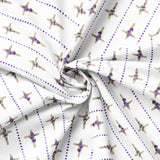 Blessings in Bloom Collection-Cross Stripe-Quilting Cotton-White -66250607-01