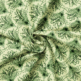 Blessings in Bloom Collection-Floral Scallop-Quilting Cotton- Sage -66250608-01