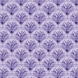 Blessings in Bloom Collection-Floral Scallop-Quilting Cotton- Light Purple -66250608-02