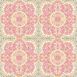 Botanical Mosaic Collection-Daisy Mosaic-Quilting Cotton- Pink -66250704-01