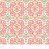 Botanical Mosaic Collection-Daisy Mosaic-Quilting Cotton- Pink -66250704-01