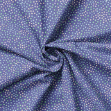 Botanical Mosaic Collection-Tiny Tile Pieces-Quilting Cotton-Blue- 66250707-02