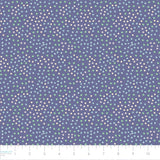 Botanical Mosaic Collection-Tiny Tile Pieces-Quilting Cotton-Blue- 66250707-02