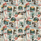 Collection Lac Vintage-Affiches Lac Vintage-Multi-100% Coton-66260101-01