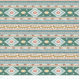 Collection Lac Vintage-Lac Rayure Géo-Multi-100% Coton-66260104-01