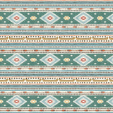 Collection Lac Vintage-Lac Rayure Géo-Multi-100% Coton-66260104-01