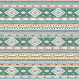Collection Lac Vintage-Lac Rayure Géo-Multi-100% Coton-66260104-01
