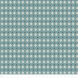 Collection Lac Vintage-Géo Texturé-﻿ ﻿﻿Aqua- 100% Coton-﻿﻿﻿66260106-02