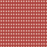 Collection Lac Vintage-Géo Texturé-Rouge- 100% Coton  66260106-03