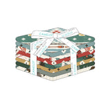 Collection Lac Vintage Lot de Tissus Fat Quarter (8 pièces)Multi-100% Coton-66260106FQB