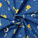 Collection Le Petit Prince-Visez les Étoiles-Bleu Marine--100% Coton-67010101-03