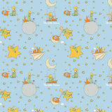 Collection Le Petit Prince-L'Amitié-Bleu Pâle-100% Coton-67010103-03