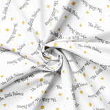 Collection Le Petit Prince-Vague de Logo-Blanc-100% Coton-67010106-01