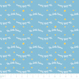 Collection Le Petit Prince-Vague de Logo-Bleu Pâle-100% Coton-67010106-03
