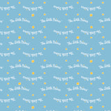 Collection Le Petit Prince-Vague de Logo-Bleu Pâle-100% Coton-67010106-03