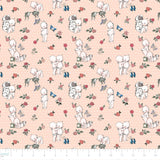 Collection Kewpie-Meilleurs Amis-Pêche-100% Coton-67020102-01