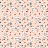 Collection Kewpie-Meilleurs Amis-Pêche-100% Coton-67020102-01