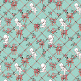 Collection Kewpie-Grille en Nœud Kewpie-Menthe-100% Coton-67020104-01