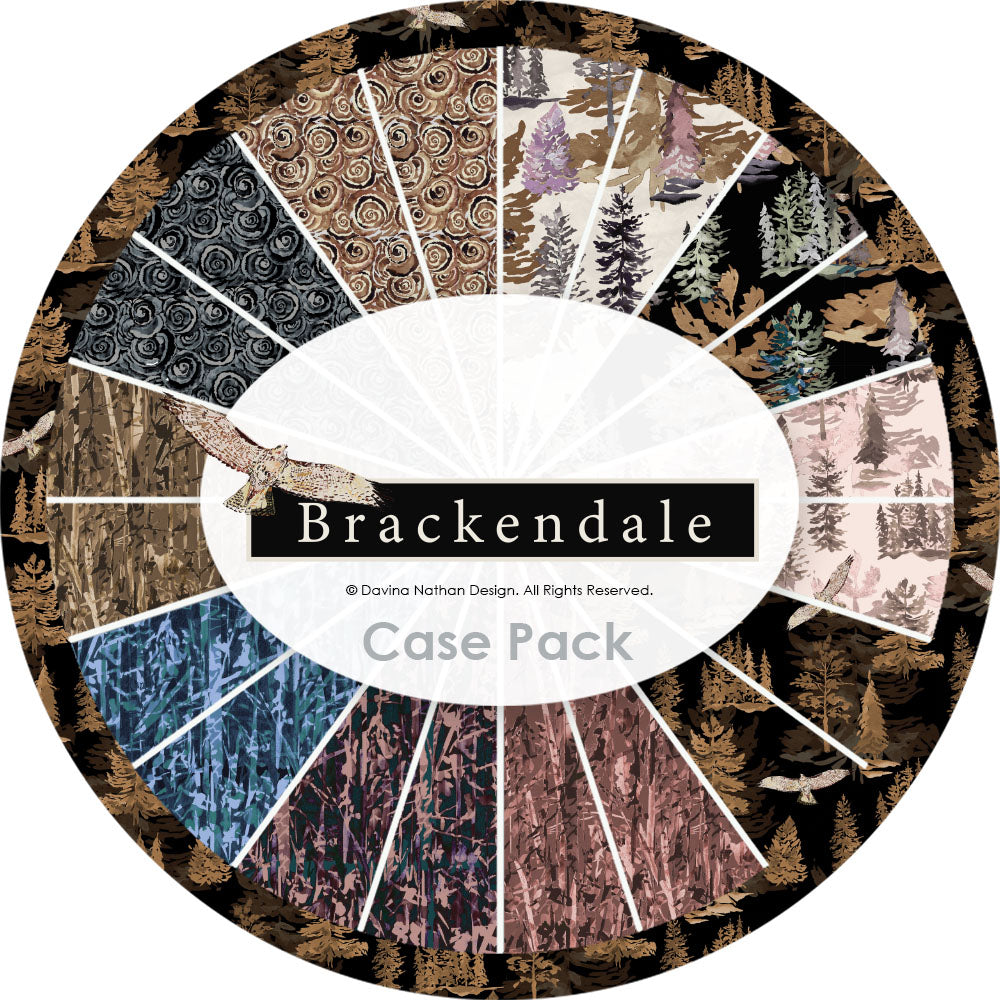 Collection Brackendale- Paquet de caisse (110 verges) -100 % coton-Multi-68230105CASE