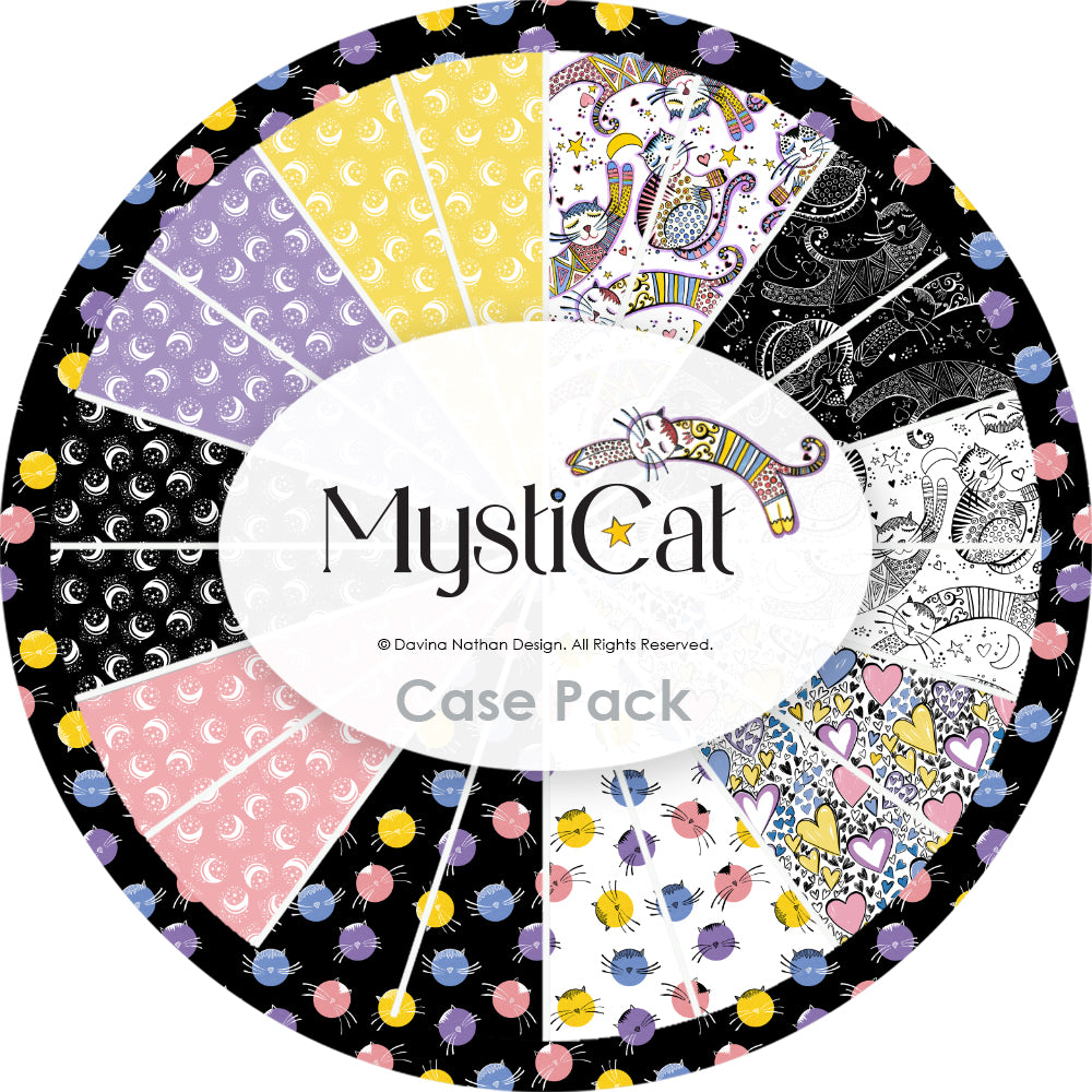 Collection Mysti-Chats Caisse (100 Verges)-Multi-100% Coton-68230204CASE