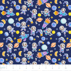 Astro-Pup Collection-Pupstronaut-Navy-100% Cotton-68240101-02