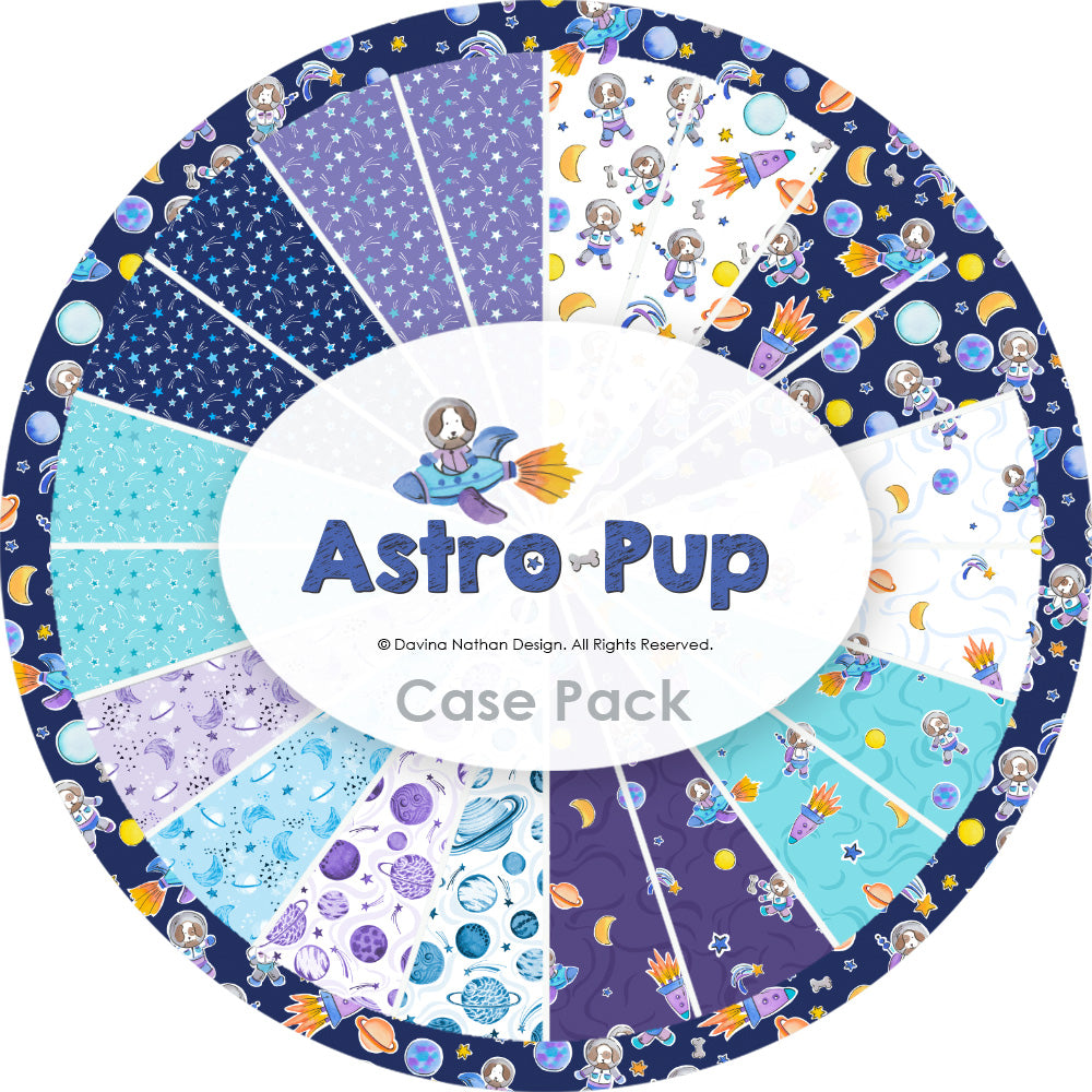 Astro-Pup Collection-Astro-Pup Collection Super Stack Case Pack (180 Yards)-Multi-100% Coton-68240105SSCASE