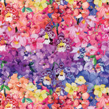 Monarch Gardens-Orchid Bouquet-Multi-100% Cotton-76250101-01