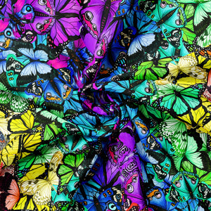 Monarch Gardens-Rainbow Butterflies-Multi-100% Cotton-76250103-01