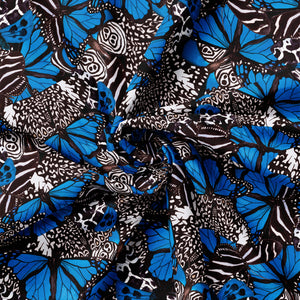 Monarch Gardens-Monarch Illusions-Blue-100% Cotton-76250104-02