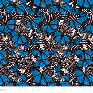 Monarch Gardens-Monarch Illusions-Blue-100% Cotton-76250104-02