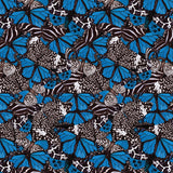Monarch Gardens-Monarch Illusions-Blue-100% Cotton-76250104-02