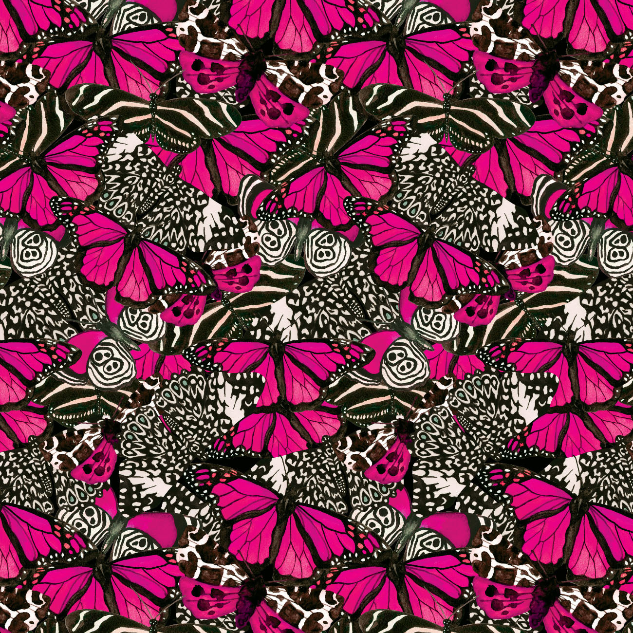 Monarch Gardens-Monarch Illusions-Pink-100% Cotton-76250104-03