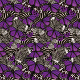 Monarch Gardens-Monarch Illusions-Purple-100% Cotton-76250104-04