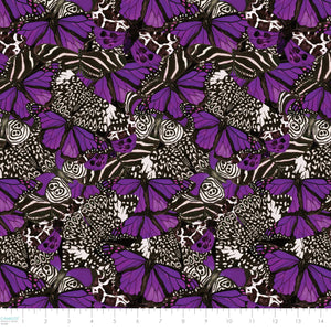 Monarch Gardens-Monarch Illusions-Purple-100% Cotton-76250104-04