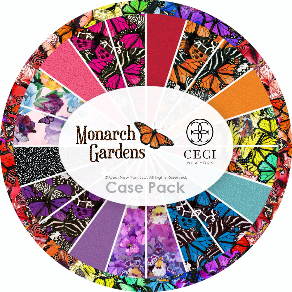 Monarch Gardens Collection Super Stack Case Pack (195 Yards)-Multi-100% Cotton-76250104SSCASE