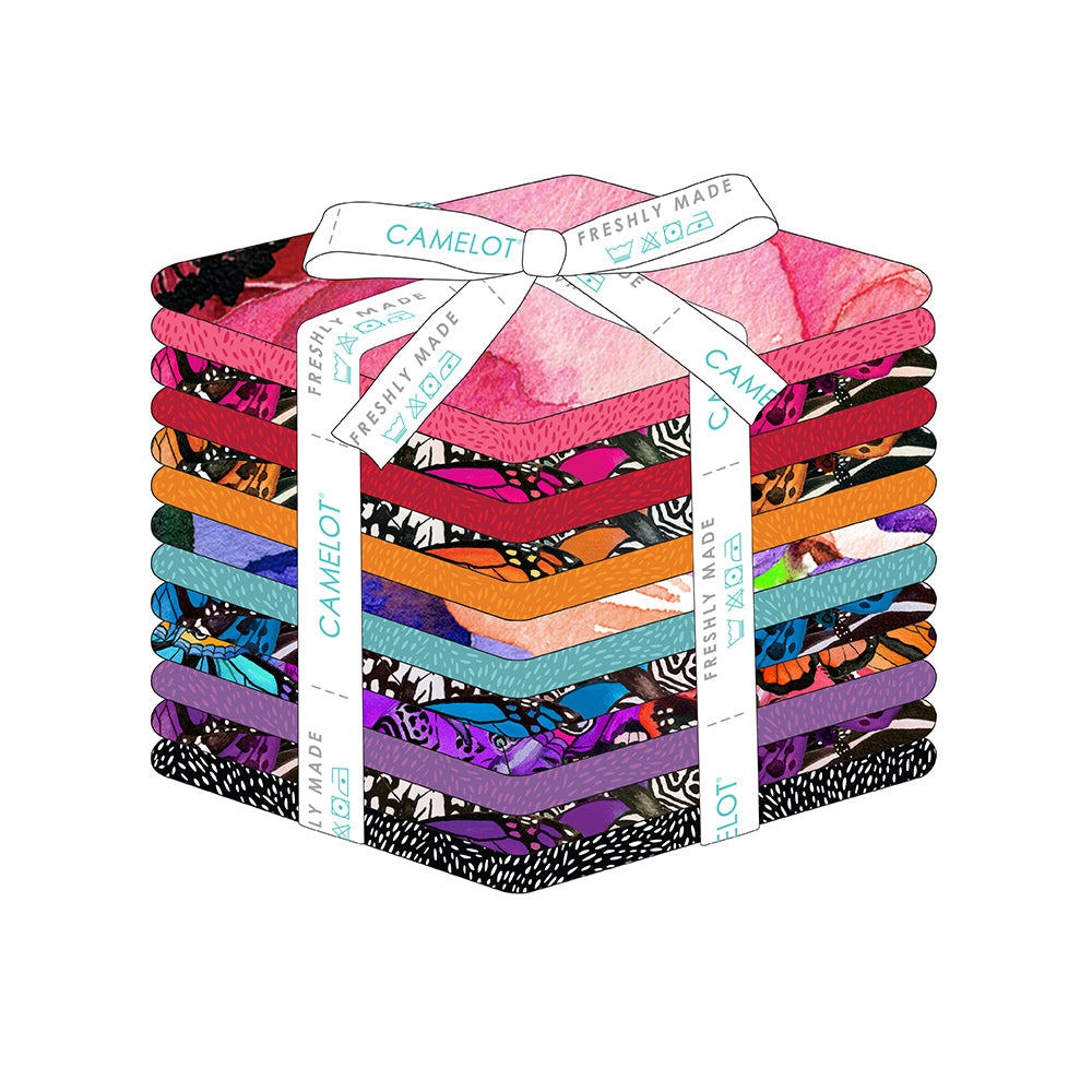 Monarch Gardens Collection Fat Quarter Bundle (13 pieces)-Multi-100% Cotton-76250104FQB