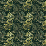 Collection Floraison Noire-Feuilles du Crépuscule-Vert-Coton-76250202-03